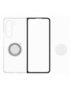 Silikongadgetfodral till Samsung Galaxy Z Fold 5 - genomskinlig