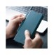 Läderfodral med flip och kameraskydd för Samsung Galaxy Z Fold 5 Nillkin Qin Leather Pro - Grön