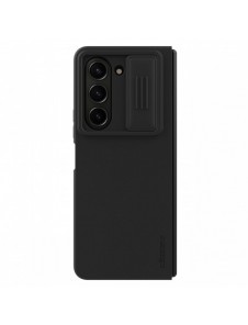 Nillkin CamShield Silikonfodral till Samsung Galaxy Z Fold 5 med kameraskydd - Svart