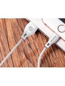 Dudao-kabel mikro-USB-kabel 2,4A 2m vit (L4M 2m vit)
