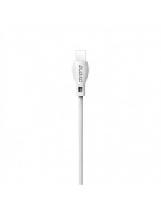 Dudao-kabel USB Typ C 2.1A 1m vit (L4T 1m vit)