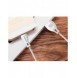 Dudao-kabel USB Typ C 2.1A 1m vit (L4T 1m vit)