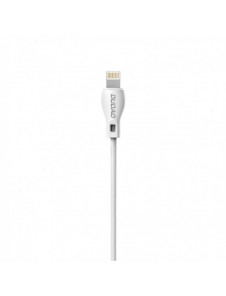 Dudao-kabel USB / Lightning-kabel 2,4A 1m vit (L4L 1m vit)