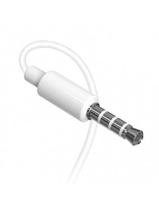 Dudao in-ear trådbunden minijack 3,5 mm headset vit (X10S vit)