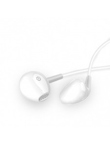 Dudao in-ear trådbunden minijack 3,5 mm headset vit (X10S vit)