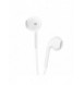 Dudao in-ear trådbunden minijack 3,5 mm headset vit (X10S vit)