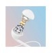 Dudao in-ear trådbunden minijack 3,5 mm headset vit (X10S vit)
