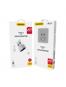 Dudao-adapter från USB Type-C till USB-svart (L16AC svart)