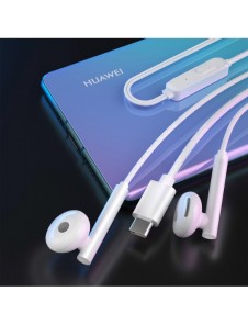 Dudao hörlurar med kabel USB Type C 1,2 m vit (X3B-W)
