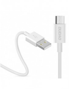 Dudao kabel USB / micro USB 3A kabel 1m vit (L1M vit)