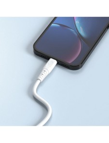 Dudao-kabel USB - USB Type C 6A-kabel 1 m vit (TGL3T)