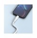 Dudao-kabel USB - USB Type C 6A-kabel 1 m vit (TGL3T)