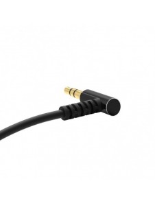 Dudao vinklad kabel AUX minijack 3,5 mm kabel 1 m vit (L11 vit)