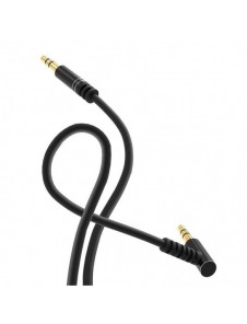 Dudao vinklad kabel AUX minijack 3,5 mm kabel 1 m vit (L11 vit)