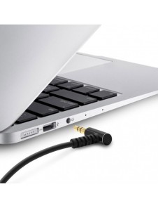 Dudao vinklad kabel AUX minijack 3,5 mm kabel 1 m vit (L11 vit)