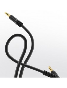 Dudao vinklad kabel AUX minijack 3,5 mm kabel 1 m vit (L11 vit)