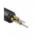 Dudao vinklad kabel AUX minijack 3,5 mm kabel 1 m vit (L11 vit)