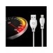 Dudao-kabel USB Typ C 2.1A 2m vit (L4T 2m vit)