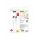 Dudao-kabel USB Typ C 2.1A 2m vit (L4T 2m vit)
