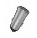 Dudao 3.4A smart billaddare 2x USB silver (R6S silver)