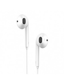 Dudao in-ear-hörlurar med USB Type-C-kontakt vit (X3C)