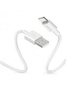 Dudao kabel USB / Lightning 3A 1m vit (L1L vit)