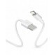Dudao kabel USB / Lightning 3A 1m vit (L1L vit)