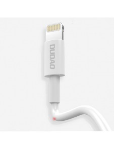Dudao kabel USB / Lightning 3A 1m vit (L1L vit)