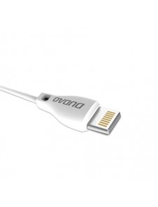 Dudao-kabel USB / Lightning 2.1A-kabel 2m vit (L4L 2m vit)