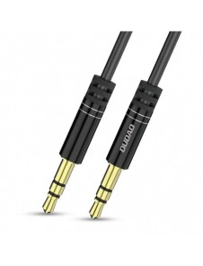 Dudao lång töjbar kabel AUX minijack 3,5 mm fjäder 150 cm vit (L12 vit)