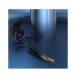 Dudao lång töjbar kabel AUX minijack 3,5 mm fjäder 150 cm vit (L12 vit)
