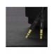 Dudao lång töjbar kabel AUX minijack 3,5 mm fjäder 150 cm vit (L12 vit)
