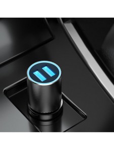 Dudao billaddare 2x USB 3.4A grå (R5s grå)