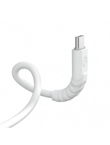 Dudao kabel, kabel USB Typ C - USB Typ C 6A 100W PD 1m vit (TGL3C)