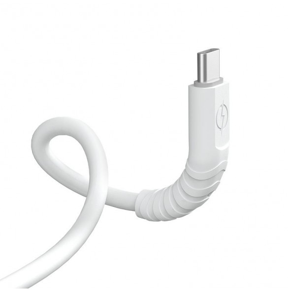 Dudao kabel, kabel USB Typ C - USB Typ C 6A 100W PD 1m vit (TGL3C)