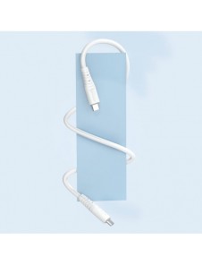 Dudao kabel, kabel USB Typ C - USB Typ C 6A 100W PD 1m vit (TGL3C)