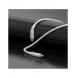 Dudao kabel, kabel USB Typ C - USB Typ C 6A 100W PD 1m vit (TGL3C)