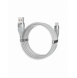 Dudao självorganiserande magnetkabel USB-kabel - micro USB 5 A 1 m grå (L1xsM ljusgrå)