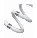 Dudao självorganiserande magnetkabel USB-kabel - micro USB 5 A 1 m grå (L1xsM ljusgrå)