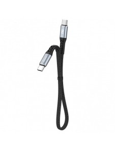 Dudao L10C-kabel USB Typ C - USB Typ C PD100W 0,23 m svart (L10C)