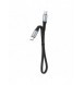 Dudao L10C-kabel USB Typ C - USB Typ C PD100W 0,23 m svart (L10C)
