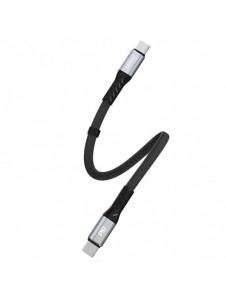 Dudao L10C-kabel USB Typ C - USB Typ C PD100W 0,23 m svart (L10C)