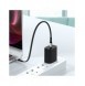 Dudao L10C-kabel USB Typ C - USB Typ C PD100W 0,23 m svart (L10C)