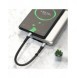 Dudao L10C-kabel USB Typ C - USB Typ C PD100W 0,23 m svart (L10C)