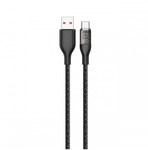 Snabbladdningskabel 120W 1m USB - USB-C Dudao L22T - grå