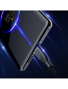 Snabbladdningskabel 120W 1m USB - USB-C Dudao L22T - grå