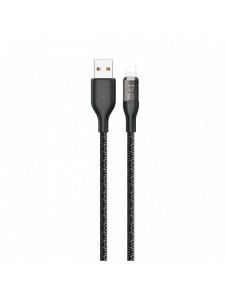 Snabbladdningskabel 30W 1m USB - Lightning Dudao L22L - grå