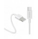 Dudao-kabel USB / USB Typ C 3A 1m vit (L1T vit)
