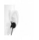 Dudao in-ear hörlurar headset med fjärrkontroll och mikrofon minijack 3,5 mm svart (X11Pro svart)