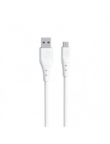 Dudao kabel USB - micro USB 6A kabel 1 m vit (TGL3M)